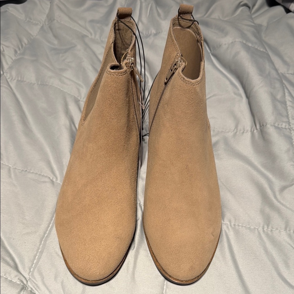 Tan Ankle Boots - Picture 2 of 8